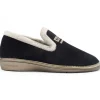 305 Suede Slipper - Navy Grey
