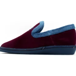 305 Suede Slipper - Wine