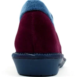 305 Suede Slipper - Wine
