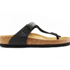 43691 Toe Post Mule - Black