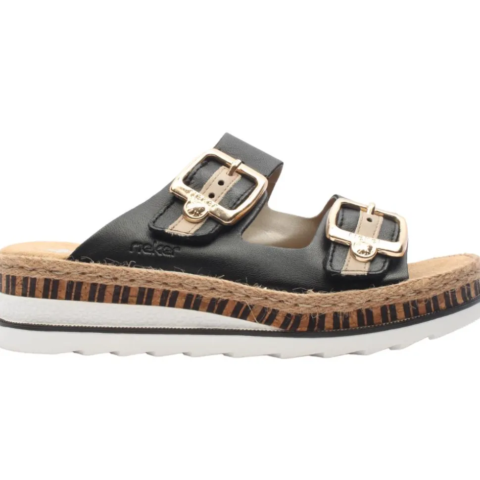 V7955 Mule - Black Beige