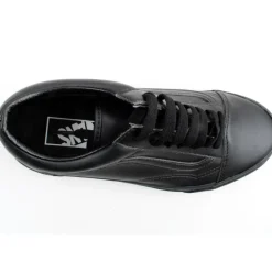 Vans Uold Skool Laced Shoe - Black Matt