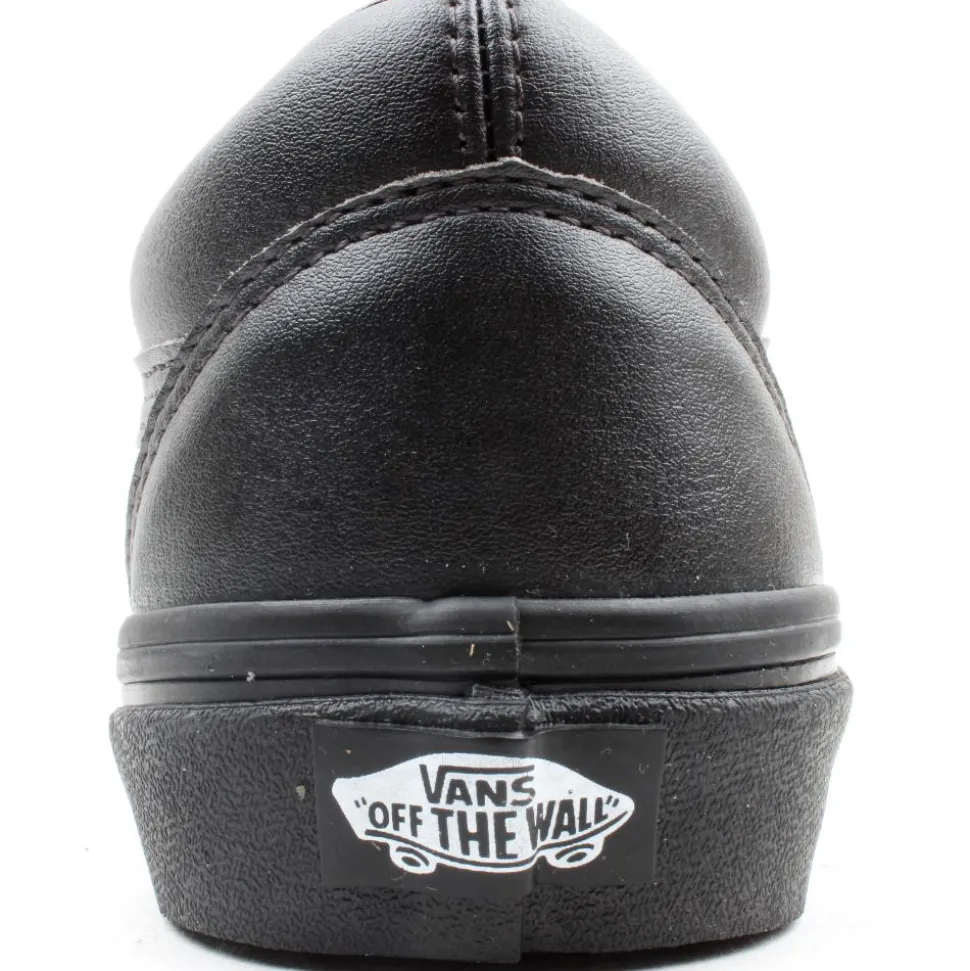 Vans Uold Skool Laced Shoe - Black Matt