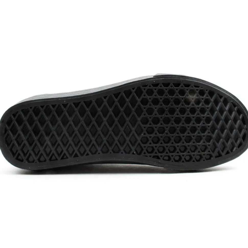 Vans Uold Skool Laced Shoe - Black Matt