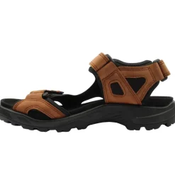 822184 Velcro Sandal - Dark Tan