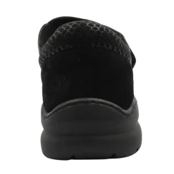 Velcro Shoe Daba - Black Suede