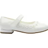 Vivienne Communion Shoe - White Patent