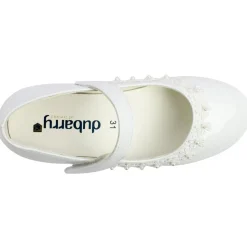 Vivienne Communion Shoe - White Patent
