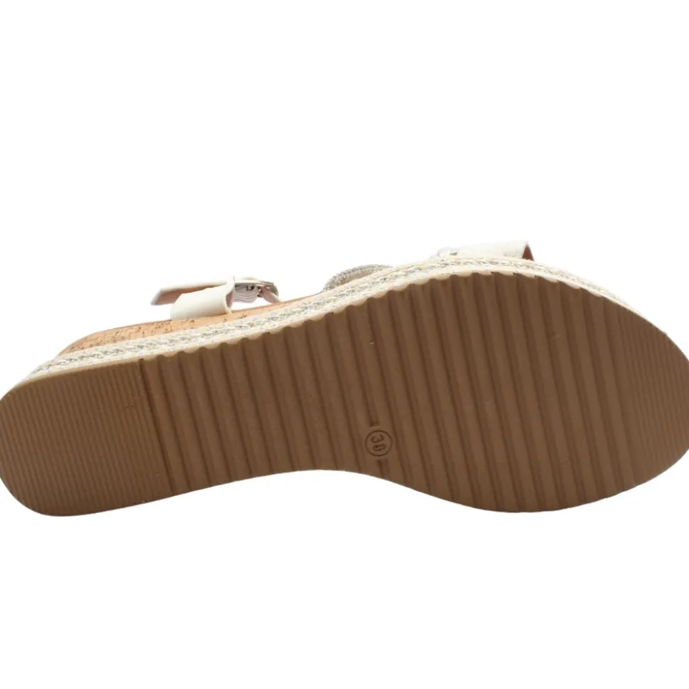 6W8913 40 Sandal - White Multi