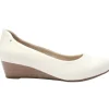 22376 Wedge Shoe - White