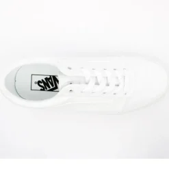 Wm Ward Platform Laced Shoe - White