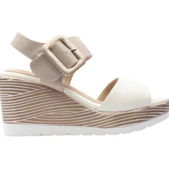 Zanni Wedge Ueno - Cream Gold