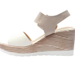 Zanni Wedge Ueno - Cream Gold